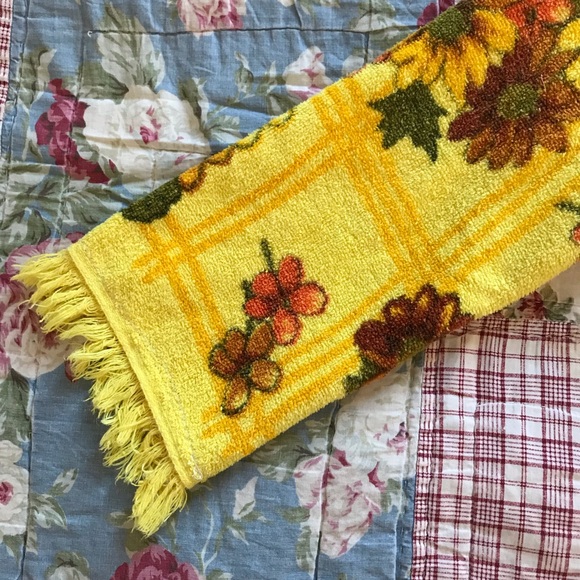 Vintage Reworked Towel Fringe Pullover Sweater - Picture 4 of 9